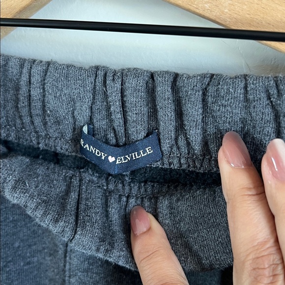 Brandy Melville Charcoal Sweatpants - Picture 3 of 6